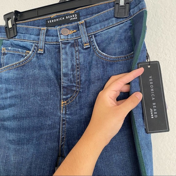 NWT Veronica Beard Carly High Rise Kick Flare Tux size 25 - Picture 9 of 13